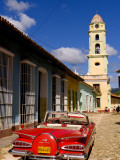 Old Worn 1958 Classic Chevy, Trinidad, Cuba