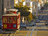 Cable Car on Powell Street in San Francisco, California, USA