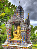 Buy Ornate Buddhist Shrine, Wat Bangkungthien Kang, Bangkok, Thailand at AllPosters.com