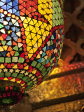 Lamp in Antique Shop, Marrakech, Morocco