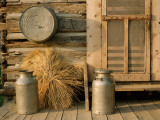 Outside the Kitchen, Ronald V. Jensen Historical Farm, Cache Valley, Utah, USA