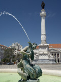 Historic Rossio Square, Lisbon, Portugal