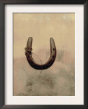Buy Lucky Horse Shoe on Dusty Rose Metallic III at AllPosters.com