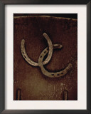 Buy Lucky Horse Shoes on Rust Metallic at AllPosters.com