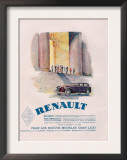 Renault, Magazine Advertisement, USA, 1930