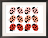 Red Ladybug Family