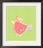 Chicken over Polka Dots