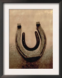 Buy Lucky Horse Shoe on Dusty Rose Metallic II at AllPosters.com