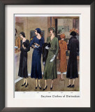 Vogue Pattern Book, Magazine Plate, UK, 1930