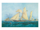 Buy Yachting, Scene off Cowes Isle of Wight at AllPosters.com