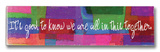 Buy It's Good to Know at AllPosters.com