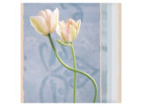 Buy Tulip and Blue Tapestry I at AllPosters.com