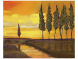 Buy Yellow Sunset over Water I at AllPosters.com