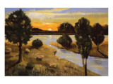 Buy A Day Ending at the Lake at AllPosters.com