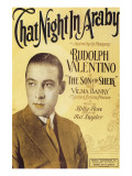 Buy That Night in Araby, Rudolph Valentino at AllPosters.com