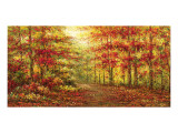 Autumn Path in Gogh