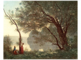 Buy Paysage (Souvenir de Mortefontaine), 1796-1875 at AllPosters.com
