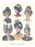 Buy La Mode Illustree, Chapeaux I at AllPosters.com