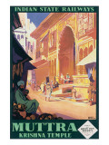 Buy Muttra, Krishna Temple at AllPosters.com