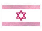 Buy Pretty Pink Shield of David at AllPosters.com