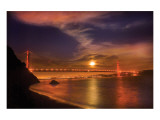 Buy Golden Gate Moonrise at AllPosters.com