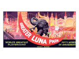 Buy Greater Luna Park, The Worlds Greatest Playground at AllPosters.com