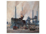 Buy Blast Furnace of Hoesch Steel at AllPosters.com