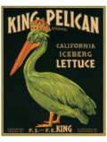 King Pelican Brand California Iceberg Lettuce