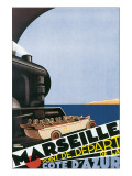 Buy Marseille Point de Depart de La Cote D'Azur at AllPosters.com