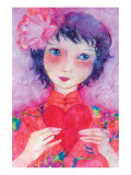 Buy Girl With A Heart II at AllPosters.com