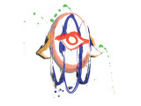 Buy Happy Hamsa I at AllPosters.com
