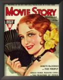 Buy MacDonald, Jeanette - MovieStoryMagazineCover1940's at AllPosters.com