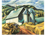 Buy The White Barn, Eastern Townships at AllPosters.com