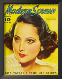 Merle Oberon - ModernScreenMagazineCover1940's