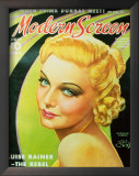 Buy Carroll, Madeleine - ModernScreenMagazineCover1940's at AllPosters.com