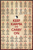 KEEP KARMA & CARRY ON