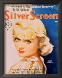 Buy Constance Bennett - Silver Screen Magazine Cover 1940's at AllPosters.com