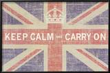 Buy Keep Calm and Carry On (Union Jack) at AllPosters.com