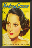 Merle Oberon - Modern Screen Magazine Cover 1930's