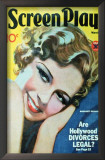 Buy Margaret Sullavan - Screenplay Magazine Cover 1930's at AllPosters.com