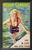 Jean Harlow - Movie Classic Magazine Cover 1930's