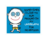 Buy Run Around Underwear at AllPosters.com