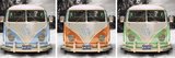 VW Camper - tryptich