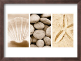 Buy Beach Patterns Triptych at AllPosters.com