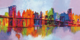 Buy Abstract Manhattan at AllPosters.com