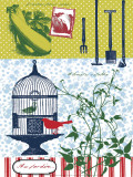 In the Garden Art Print