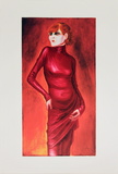 Portrait of the Dancer Anita Berber