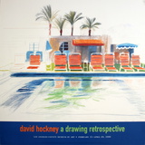 Eight Sunchairs by a Pool