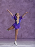 Young Female Figure Skater