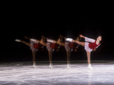Sequence of Female Figure Skater in Action